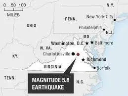 Minor Earthquake Rattles Washington D.C. Metro Area Residents Share Experiences 