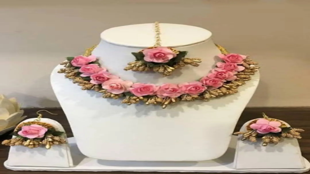 Artificial flower jewelry