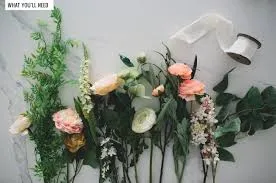 DIY Artificial Flower Bouquets