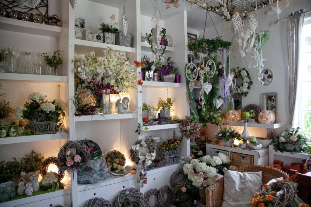 Modern floral designs into home decor