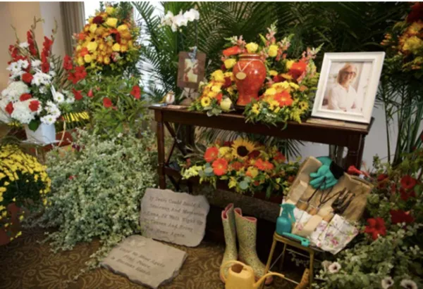 Non-flower options for funeral arrangements